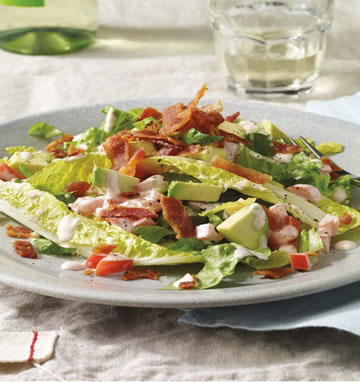 BLT Salad with Avocado