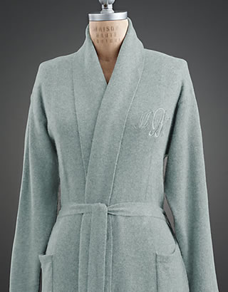 cashmere robe