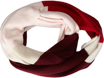 Colorblock Infinity Scarf
