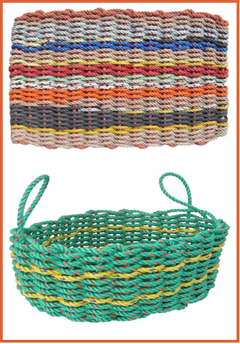 Lobster Rope Doormat-Basket