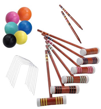 DMI Sports Champion 6-player Croquet Set/Case 