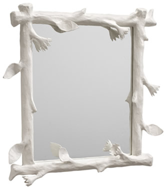 Faux Bois Mirror