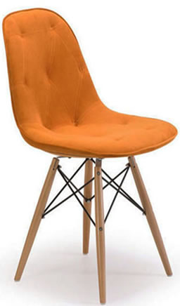 Sjangse Chair in Orange 