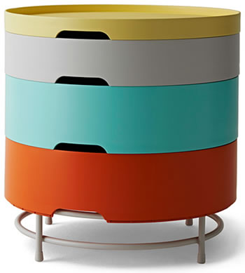 Stacking Tray Storage Table   