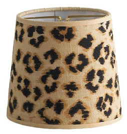 Leopard print shade