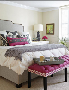 Radiant Orchid Bedroom