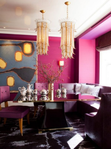 Radiant Orchid Dining Room